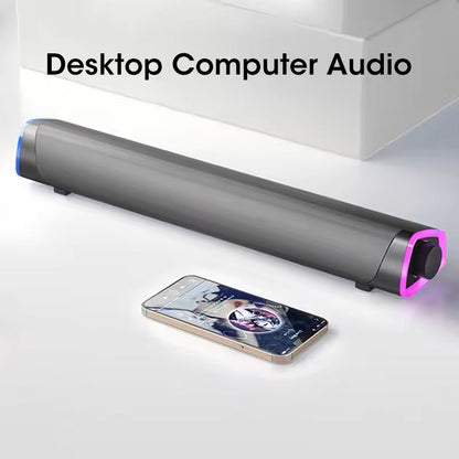 Bluetooth Computer Speaker Bar Stereo Subwoofer Soundbar 2