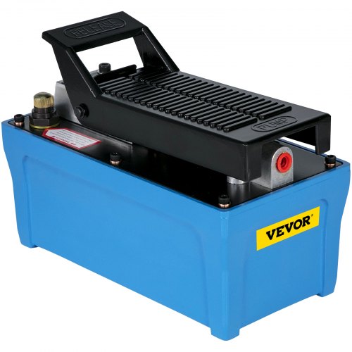 10000 PSI Air Over Hydraulic Pump FootActuated Industrial Pump With 656ft Hose  12 Gal Reservoir Fo 9