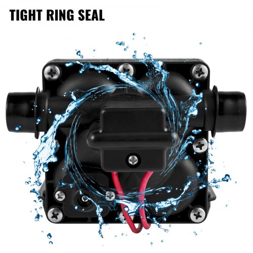 12V DC Diaphragm Water Pump 3 GPM SelfPriming RV Pump With 45 PSI Pressure Switch  Filter For Marin 6