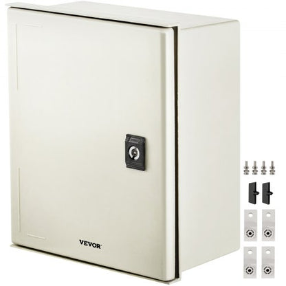 HeavyDuty Fiberglass Electrical Box 12x10x6 IP66 Rated Weatherproof Enclosure With Locking Hinge  G 1