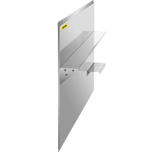Stainless Steel Range Hood Backsplash 30 X 307 Inch Wall Shield With Storage Shelf Knife Holder  Ho 9