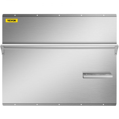 36 X 307 Stainless Steel Backsplash For Range Hood Silver Splash Plate With Builtin Storage Shelf   8