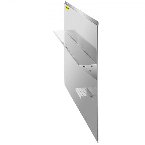 36 X 307 Stainless Steel Backsplash For Range Hood Silver Splash Plate With Builtin Storage Shelf   9