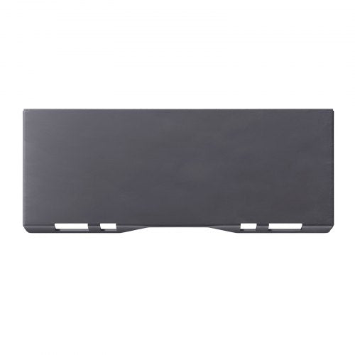 Heavy-Duty Skid Steer Mount Plate, Thick Steel Quick Attachment Loader Plate with Welding Rods, Universal Skid Steer