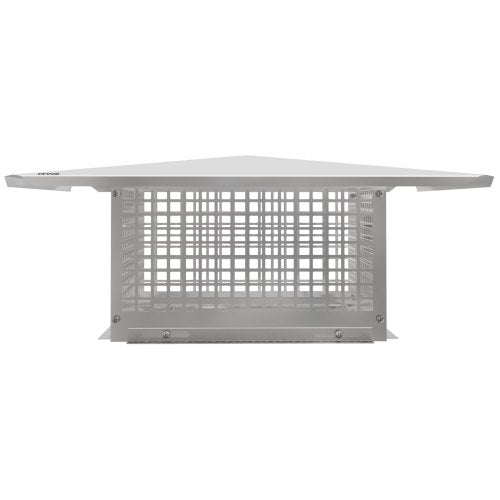 Stainless Steel Chimney Cap, Adjustable Flue Cover with Mesh Screen, Bolts & Screws, Outdoor Fireplace Spark Arrestor