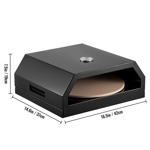 Pizza Oven Set with Professional Tools, 16.5" Outdoor Pizza Oven Kit Includes 12" Cordierite Pizza Stone, Pizza Shovel