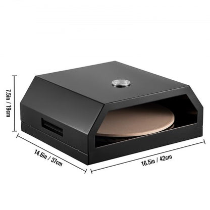 Pizza Oven Set with Professional Tools, 16.5" Outdoor Pizza Oven Kit Includes 12" Cordierite Pizza Stone, Pizza Shovel
