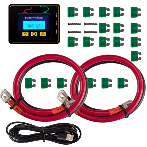 5000W Modified Sine Wave Inverter DC 12V To AC 120V Power Converter With LCD Remote Controller LED  7