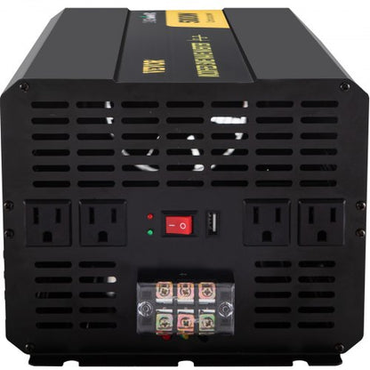 5000W Modified Sine Wave Inverter DC 12V To AC 120V Power Converter With LCD Remote Controller LED  9