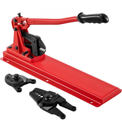 3-in-1 Bench Swaging Tool, Wire Rope Crimper, Cable Cutter & Bolt Cutter Head for 1/16"-3/16" Aluminum/Copper Sleeves