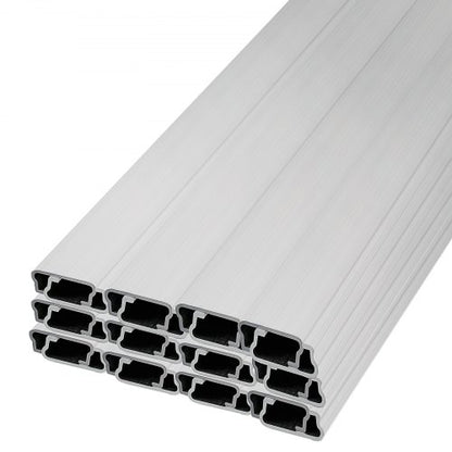 Spring Wire and Lock Channel, Spring Lock & U-Channel Bundle for Greenhouse, PE Coated Spring Wire & Aluminum Alloy