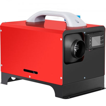 Diesel Air Heater, All-in-One Parking Heater with Black LCD & Remote Control, Fast Heating Mini Truck Heater for RV