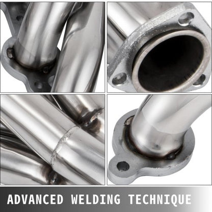 Stainless Steel Exhaust Manifold Headers, Shorty LS Swap Exhaust Header Set, Exhaust Turbo Headers