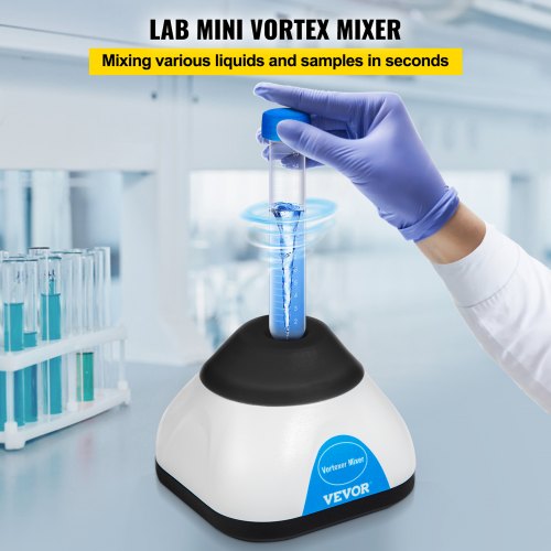 Touch Function Scientific Lab Vortex Shaker 3000RPM Mixer For Test Tubes Tattoo Ink  Nail Polish 50 2