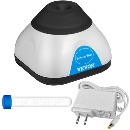 Touch Function Scientific Lab Vortex Shaker, 3000RPM Mixer for Test Tubes, Tattoo Ink & Nail Polish (50mL, 6mm Orbital)