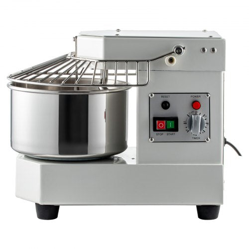 450W Commercial Dough Mixer 73Qt Stainless Steel Spiral Kneader With Timer  Safety Shield For Pizze 7