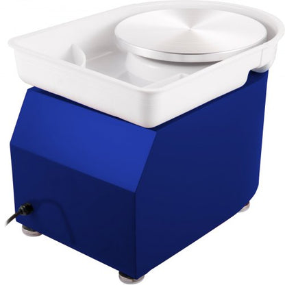 Professional 28cm Pottery Wheel With Detachable Basin  Foot Pedal Control 350W Art Craft DIY Clay T 9