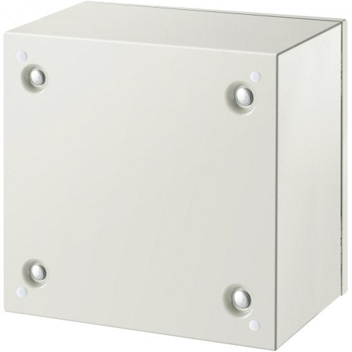 VEVOR NEMA Steel Enclosure, 12 x 12 x 8'' NEMA 4X Steel Electrical Box, IP66 Waterproof & Dustproof, Outdoor/Indoor Electrical Junction Box, with Mounting Plate