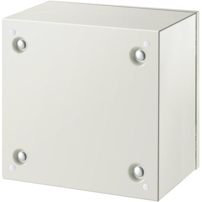 VEVOR NEMA Steel Enclosure, 12 x 12 x 8'' NEMA 4X Steel Electrical Box, IP66 Waterproof & Dustproof, Outdoor/Indoor Electrical Junction Box, with Mounting Plate
