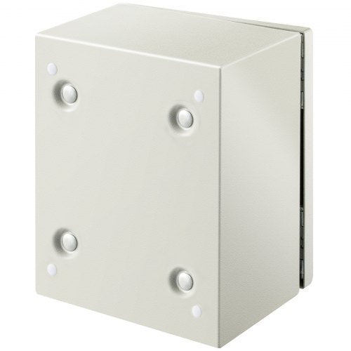 HeavyDuty 10x8x6 NEMA 4X Electrical Enclosure IP66 Waterproof Steel Junction Box For IndoorOutdoor  9
