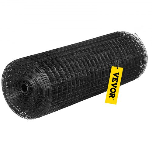 Premium Welded Wire Fence Vinyl Coated Gauge, Heavy-Duty Chicken Rabbit Mesh for Gardens, Cages & Pest Control