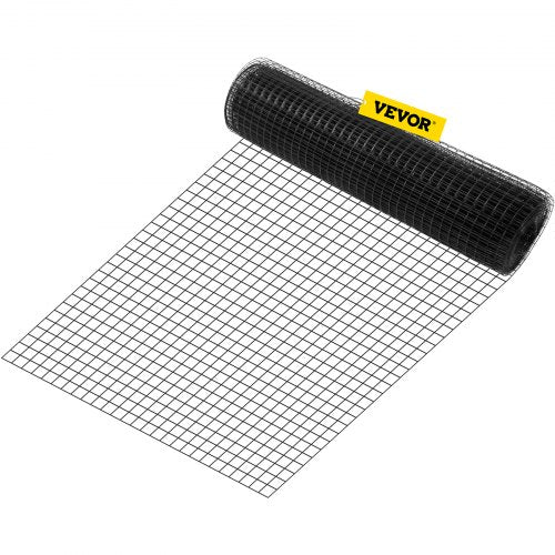 Hardware Cloth, Mesh Galvanized Steel Vinyl Coated Gauge Chicken Wire Fencing with Cutting Plier & Gloves, Garden