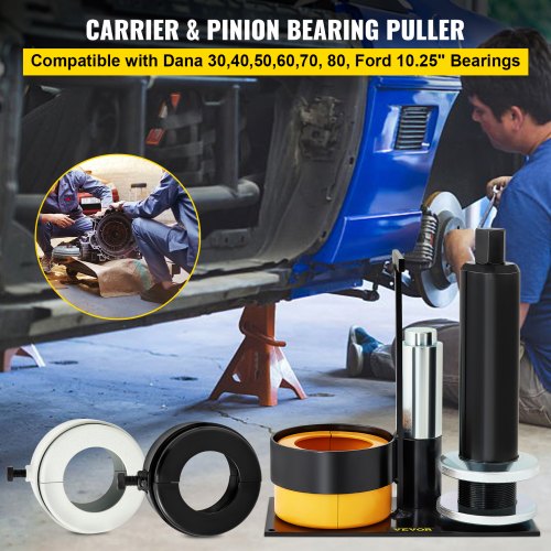 HeavyDuty Carrier  Pinion Bearing Puller For Dana Ford Clamshell Pinion Puller Tool Auto Repair Bea 1