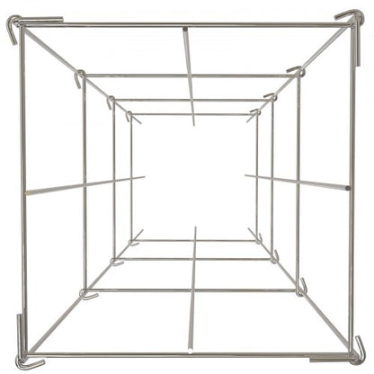 HeavyDuty Tomato Cages 10 Pack 461 Tall Square Plant Supports With PVC Coating  Ideal For Tomatoes  7