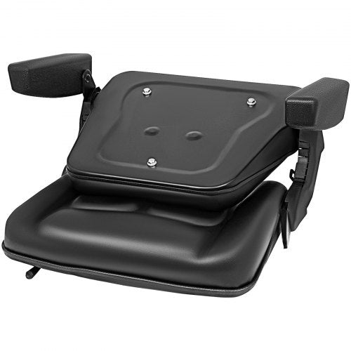 Universal Fold Down Forklift Seat With Retractable Safety Belt  Armrest Adjustable Seat For Excavat 9