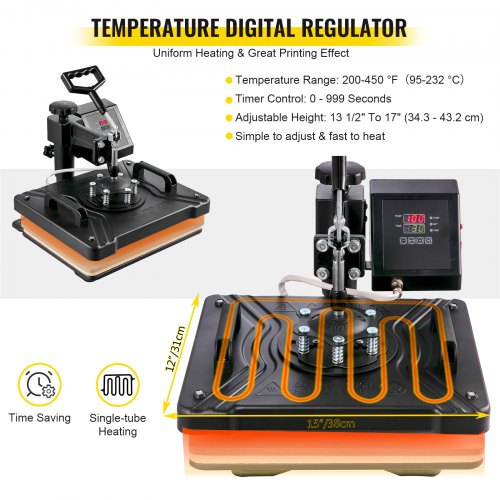8in1 Heat Press  Vinyl Cutter Combo 12x15 Transfer Machine With 28 Cutting Plotter For DIY Crafts T 5