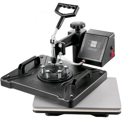 8-in-1 Heat Press & Vinyl Cutter Combo, 12"x15" Transfer Machine with 28" Cutting Plotter for DIY Crafts, T-Shirts