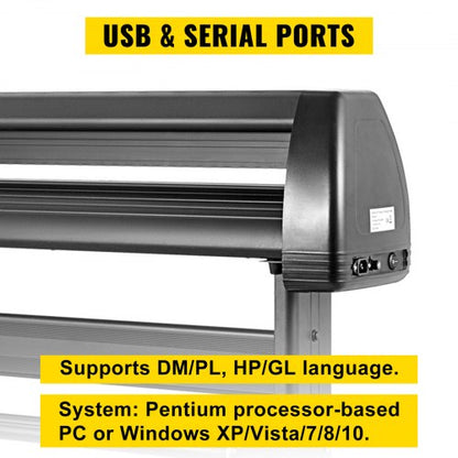5-in-1 Heat Press & Vinyl Cutter Combo, 15"x15" Transfer Machine with 53" Cutting Plotter & USB Port for DIY Stickers