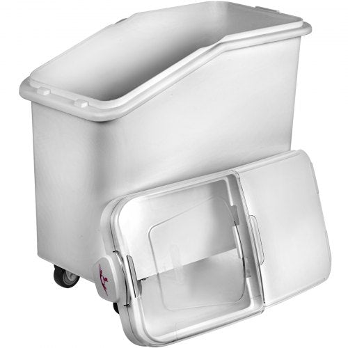 3-Pack 21 Gallon Dry Ingredient Storage Bins with Casters, Commercial-Grade Kitchen Storage for Restaurants, Bakeries