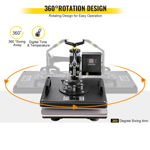 8 in 1 Heat Press & 28" Vinyl Cutter Plotter Bundle, 15"x15" Sublimation Machine for T-Shirts, Mugs & Crafts