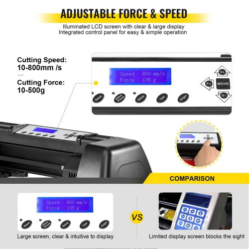 8 in 1 Heat Press 15"x15" Sublimation Machine + 28" Vinyl Cutter Plotter, All-in-One Custom Apparel & Decal Bundle