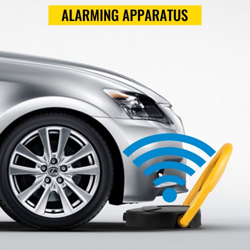 Automatic Car Parking Lock with Remote Control, Secure Auto Parking Space Saver Lock Barrier, Waterproof & Anti-Collison