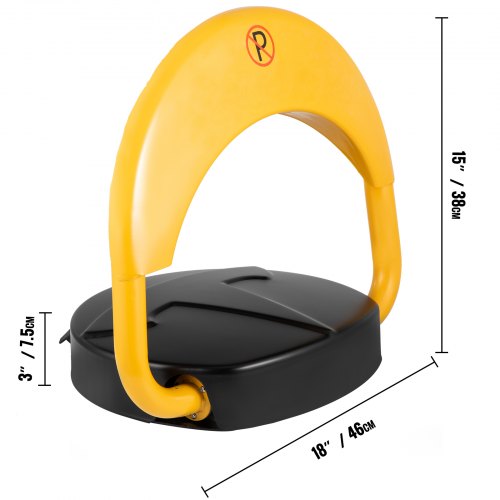 Automatic Car Parking Lock with Remote Control, Secure Auto Parking Space Saver Lock Barrier, Waterproof & Anti-Collison