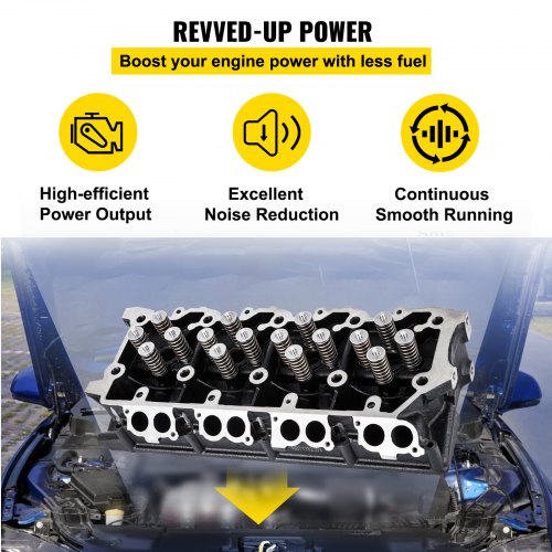 Diesel Cylinder Head Power Stroke Replacement, Bare F-Series Cylinder Head Fits Ford