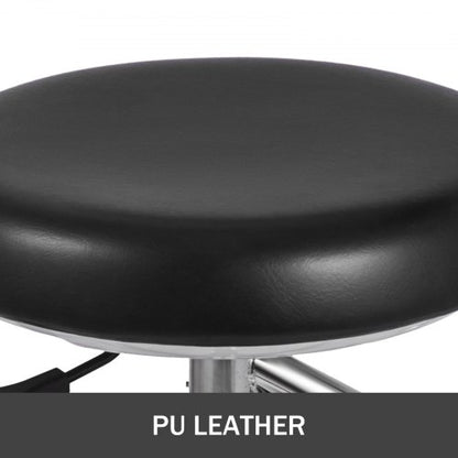 Ergonomic Medical Dental Stool Dentist Chair with PU Leather & Rotating Armrest, Adjustable Assistant Stool Chair