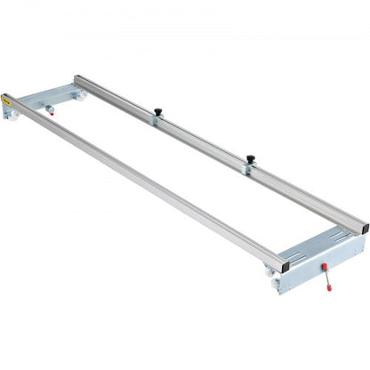 Adjustable Router Sled, Heavy-Duty Slab Guide Jig for Woodworking, Portable Planing Machine for Flattening Wood