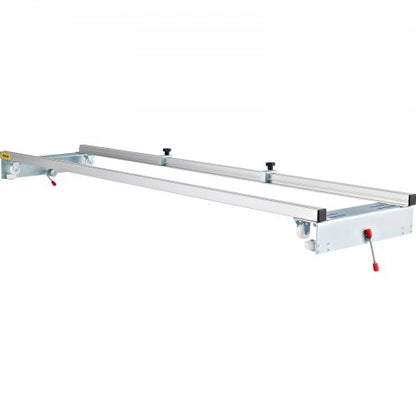 Adjustable Router Sled, Heavy-Duty Slab Guide Jig for Woodworking, Portable Planing Machine for Flattening Wood