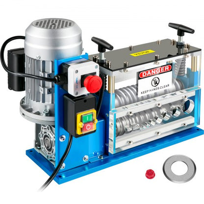 Automatic Wire Stripping Tool 75ftmin Electric Cable Wire Stripping Machine 00615 Inch With 11 Chan 1