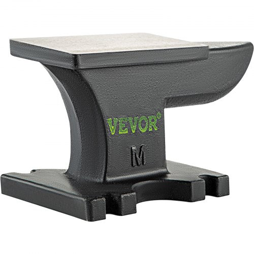 Heavy-Duty Cast Iron Anvil, Single Horn Blacksmith Anvil with Stable Base, Work Surface for Forging, Bending