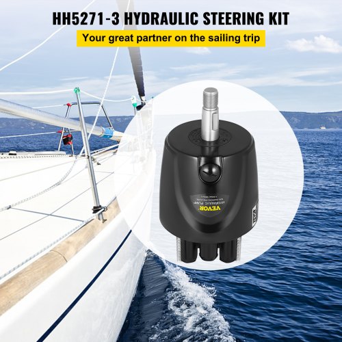17 Hydraulic Helm Pump HH52713 300 HP Outboard Steering For Cruisers Runabouts  HighSpeed Boats 2