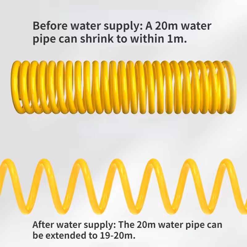 High Pressure Water Hose Set With Nozzle Extension Car Washing Tool 3