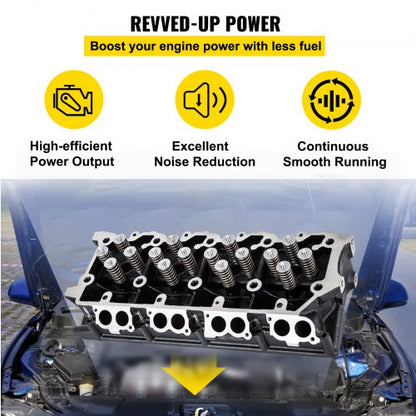 64L Cylinder Head Assembly Cast Iron Replacement For 0810 Ford F250 F350 F450 F550  Fully Assembled 5
