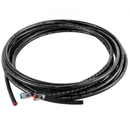 Hydraulic Boat Steering Kit 300HP Hydraulic Outboard Steering Kit With Helm Pump  20ft Hose For Smo 9