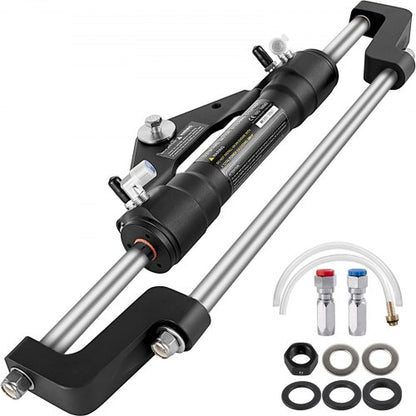 HC53583 Hydraulic Steering Cylinder 300HP  Front Mount Outboard Steering Pump For Marine Boats 1