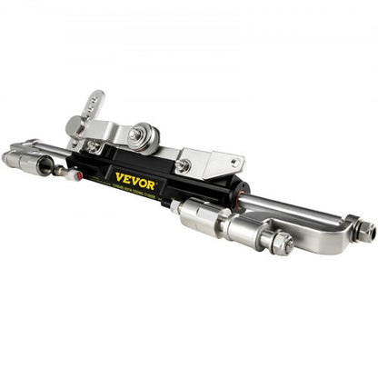 300HP Hydraulic Steering Kit With Helm Pump  Compact Cylinder Complete Marine Outboard Steering Sys 7