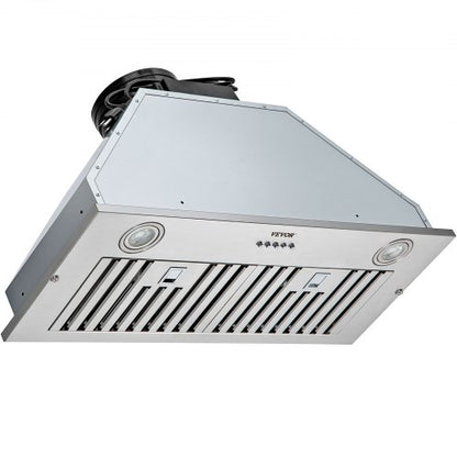 30Inch Stainless Steel BuiltIn Range Hood 800 CFM Kitchen Vent With Push Button Control LED Lights  8